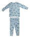 A Blue Pyjama Sets from Peter Rabbit in size 12-18M for boy. (Back View)