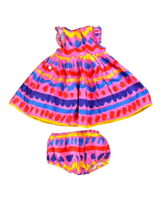 A Pink Dress Sets from Stella McCartney in size 6-12M for girl. (Back View)