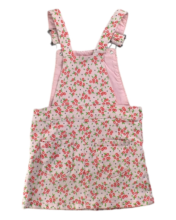 A Pink Overall Dresses from DPAM in size 4T for girl. (Back View)