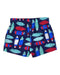 A Blue Swim Shorts from Cat & Jack in size 6-12M for boy. (Back View)