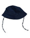 A Blue Sun Hats from Bout'Chou in size 6-12M for boy. (Front View)