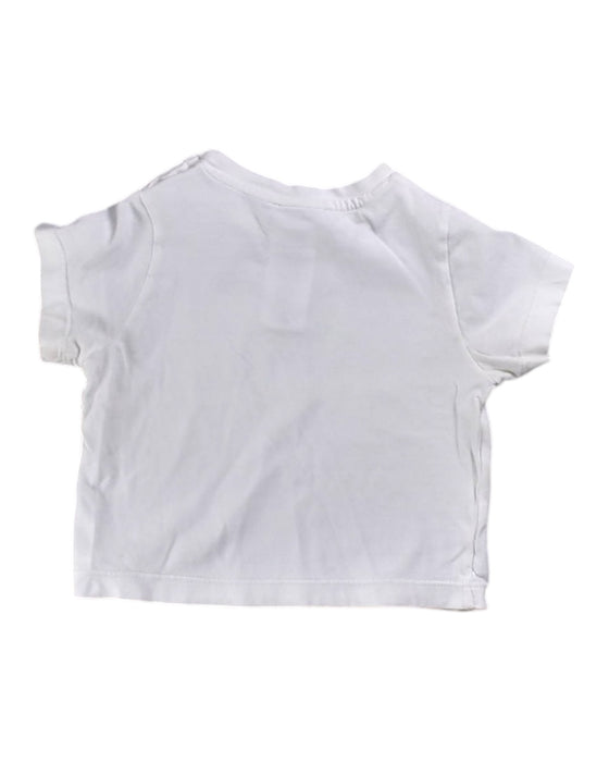 A White Short Sleeve Tops from Jacadi in size 12-18M for girl. (Back View)