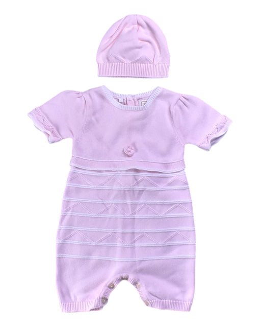 A Purple Gift Sets from Emile et Rose in size 3-6M for girl. (Front View)