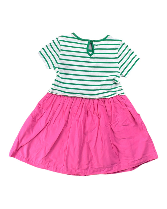 A Green Short Sleeve Dresses from Boden in size 4T for girl. (Back View)