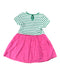 A Green Short Sleeve Dresses from Boden in size 4T for girl. (Back View)