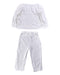 A White Pyjama Sets from The Little White Company in size 3T for girl. (Back View)