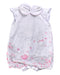 A Purple Sleeveless Rompers from Mayoral in size 0-3M for girl. (Front View)