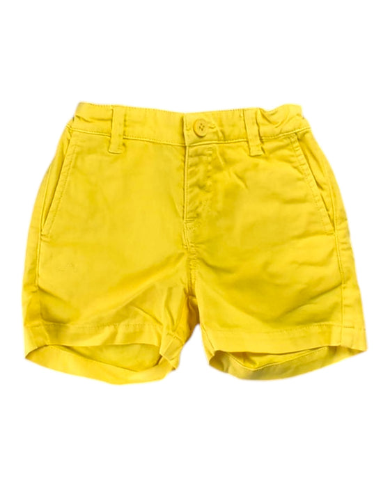 A Yellow Shorts from Chateau de Sable in size 6-12M for girl. (Front View)