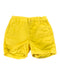 A Yellow Shorts from Chateau de Sable in size 6-12M for girl. (Front View)