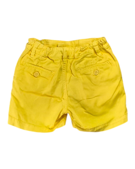 A Yellow Shorts from Chateau de Sable in size 6-12M for girl. (Back View)