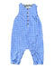 A Blue Sleeveless Jumpsuits from Baby Boden in size 6-12M for girl. (Front View)