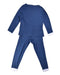 A Blue Pyjama Sets from Petit Bateau in size 8Y for boy. (Back View)