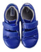 A Blue Sneakers from Bobux in size 6T for boy. (Back View)