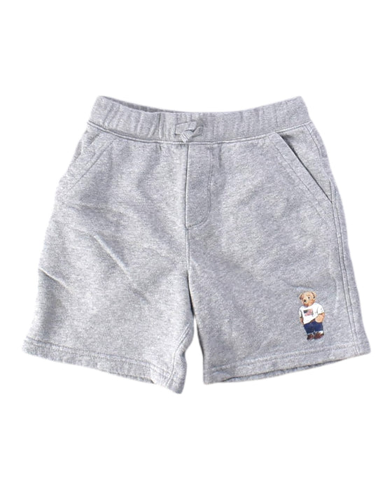 A Grey Shorts from Polo Ralph Lauren in size 7Y for boy. (Front View)