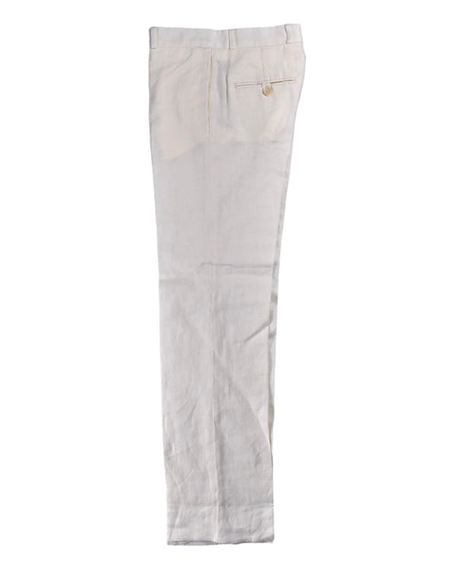 A White Dress Pants from Polo Ralph Lauren in size 10Y for boy. (Front View)