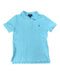 A Blue Short Sleeve Polos from Polo Ralph Lauren in size 6T for boy. (Front View)