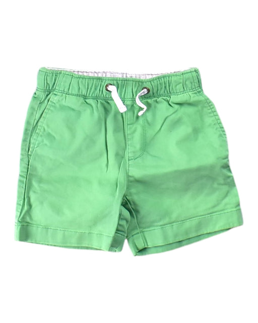 A Green Shorts from Crewcuts in size 6T for girl. (Front View)