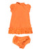 A Orange Dress Sets from Ralph Lauren in size 12-18M for girl. (Back View)