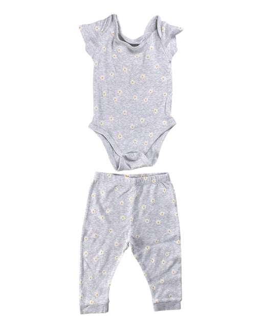 A Grey Pants Sets from Mothercare in size 6-12M for girl. (Front View)