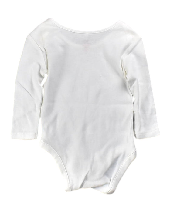 A White Long Sleeve Bodysuits from Mothercare in size 3-6M for girl. (Back View)