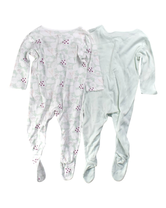 A White Long Sleeve Jumpsuits from Mothercare in size 6-12M for girl. (Back View)