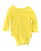 A Yellow Long Sleeve Bodysuits from Mothercare in size 0-3M for girl. (Back View)