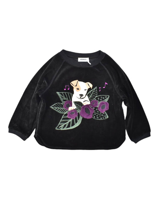 A Black Crewneck Sweatshirts from Sonia Rykiel in size 8Y for girl. (Front View)