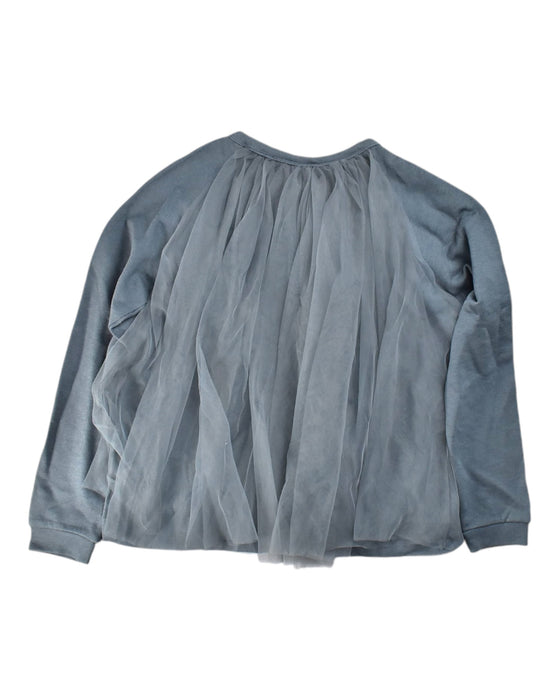 A Grey Long Sleeve Tops from Molo in size 12Y for girl. (Back View)