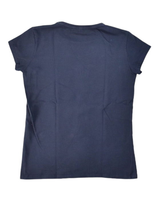 A Blue Short Sleeve T Shirts from Armani in size 14Y for girl. (Back View)