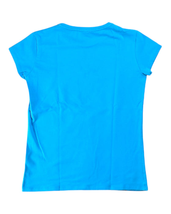 A Blue Short Sleeve T Shirts from Armani in size 14Y for girl. (Back View)