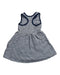 A Blue Sleeveless Dresses from Monica + Andy in size 4T for girl. (Back View)