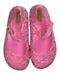 A Pink Flats from Mini Melissa Campana in size 4T for girl. (Back View)