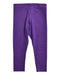 A Purple Leggings from Lands' End in size 6T for girl. (Back View)