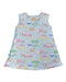 A Blue Sleeveless Dresses from The Beaufort Bonnet Company in size 3T for girl. (Front View)