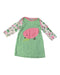 A Green Long Sleeve Dresses from Boden in size 6-12M for girl. (Front View)