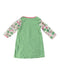 A Green Long Sleeve Dresses from Boden in size 6-12M for girl. (Back View)