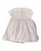 A Pink Short Sleeve Dresses from The Little White Company in size 6-12M for girl. (Back View)