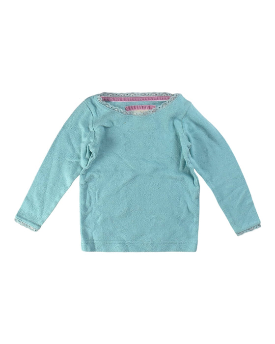 A Blue Long Sleeve Tops from Boden in size 2T for girl. (Front View)