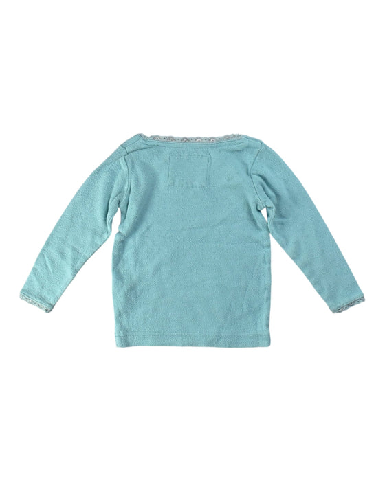 A Blue Long Sleeve Tops from Boden in size 2T for girl. (Back View)