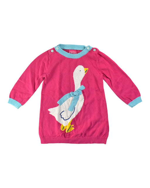 A Pink Crewneck Sweatshirts from Joules in size 12-18M for girl. (Front View)