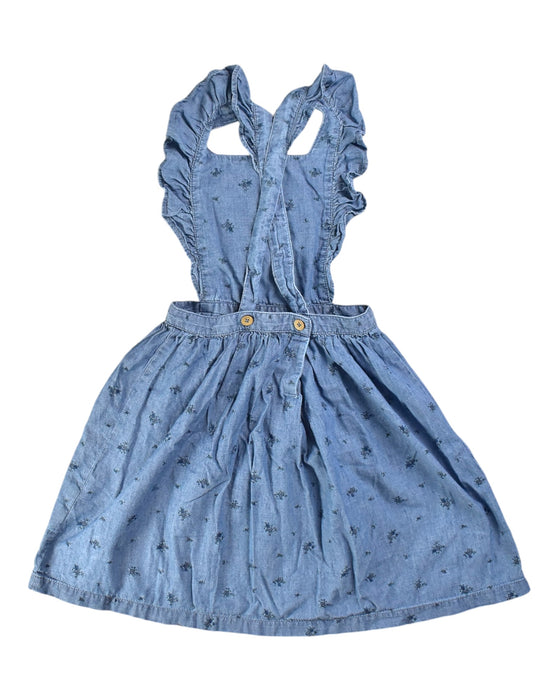 A Blue Sleeveless Dresses from Newbie in size 8Y for girl. (Back View)