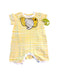 A Yellow Short Sleeve Rompers from Jim Thompson in size 12-18M for neutral. (Front View)