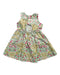 A Green Sleeveless Dresses from Sea Apple in size 6-12M for girl. (Back View)