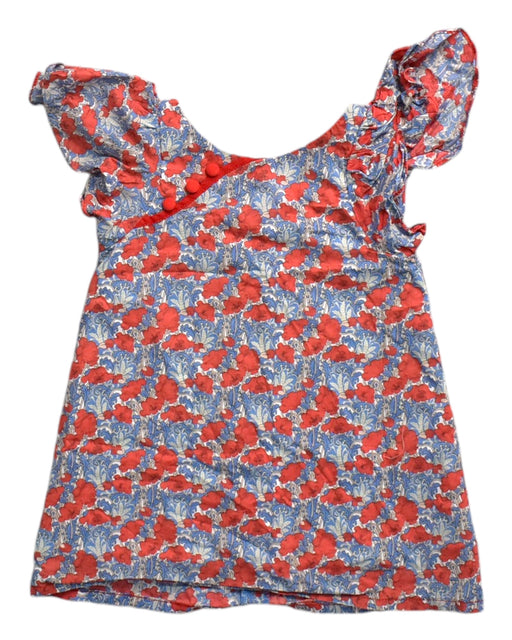 A Blue Short Sleeve Tops from Sea Apple in size 6-12M for girl. (Front View)