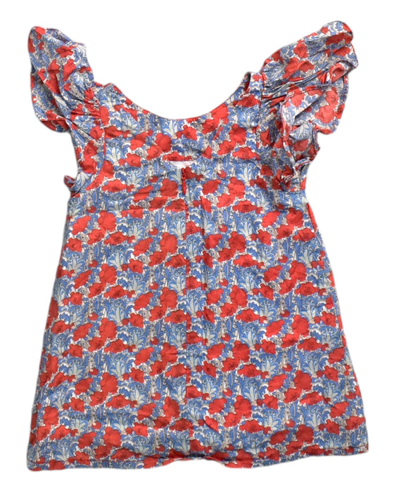 A Blue Short Sleeve Tops from Sea Apple in size 6-12M for girl. (Back View)