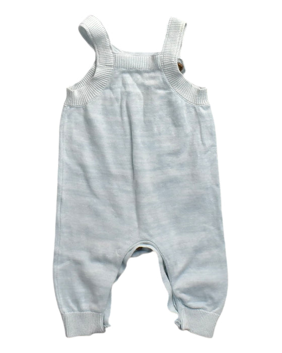 A Blue Long Overalls from Mothercare in size 0-3M for boy. (Back View)