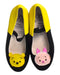 A Black Flats from Disney x Elisa Fritz in size 6T for girl. (Back View)