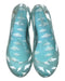 A Teal Flats from Mini Melissa in size 7Y for girl. (Back View)