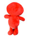 A Red Soft Toys from Retykle in size O/S for neutral. (Back View)