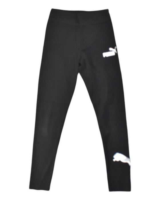 A Black Leggings from Puma in size 8Y for girl. (Front View)